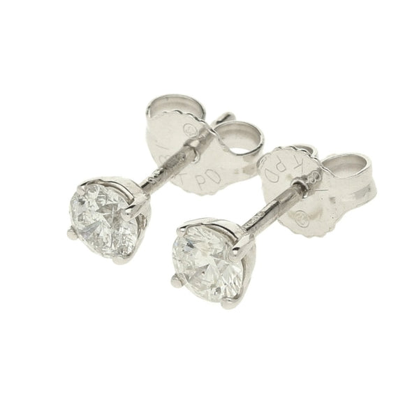 18ct White Gold Diamond Ladies Earrings - 0.50ct