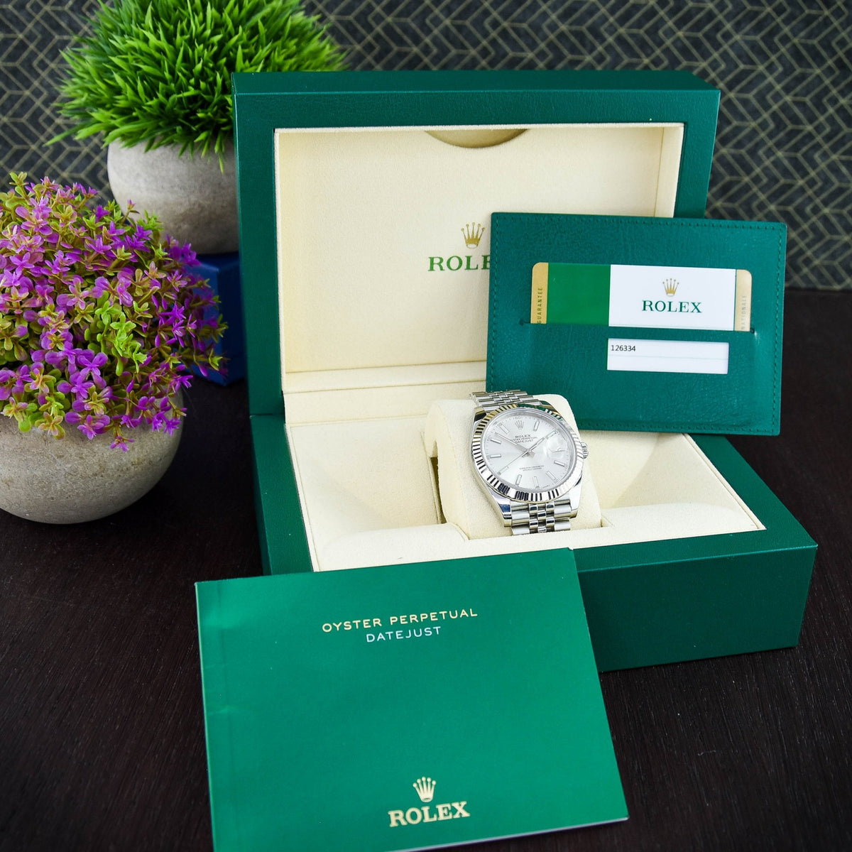 Datejust 126334 - Gents Watch - Silver Dial - 2018
