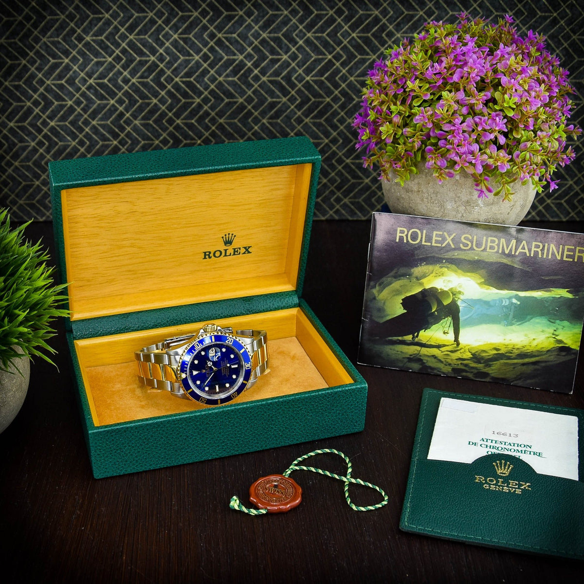 Submariner 16613 - Blue Dial - 1997