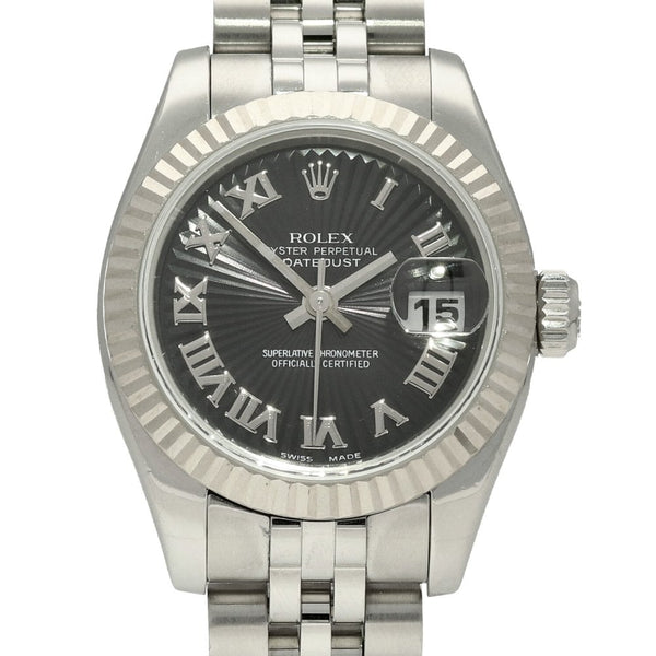 Datejust 179174 - Ladies Watch - Black Dial - 2005