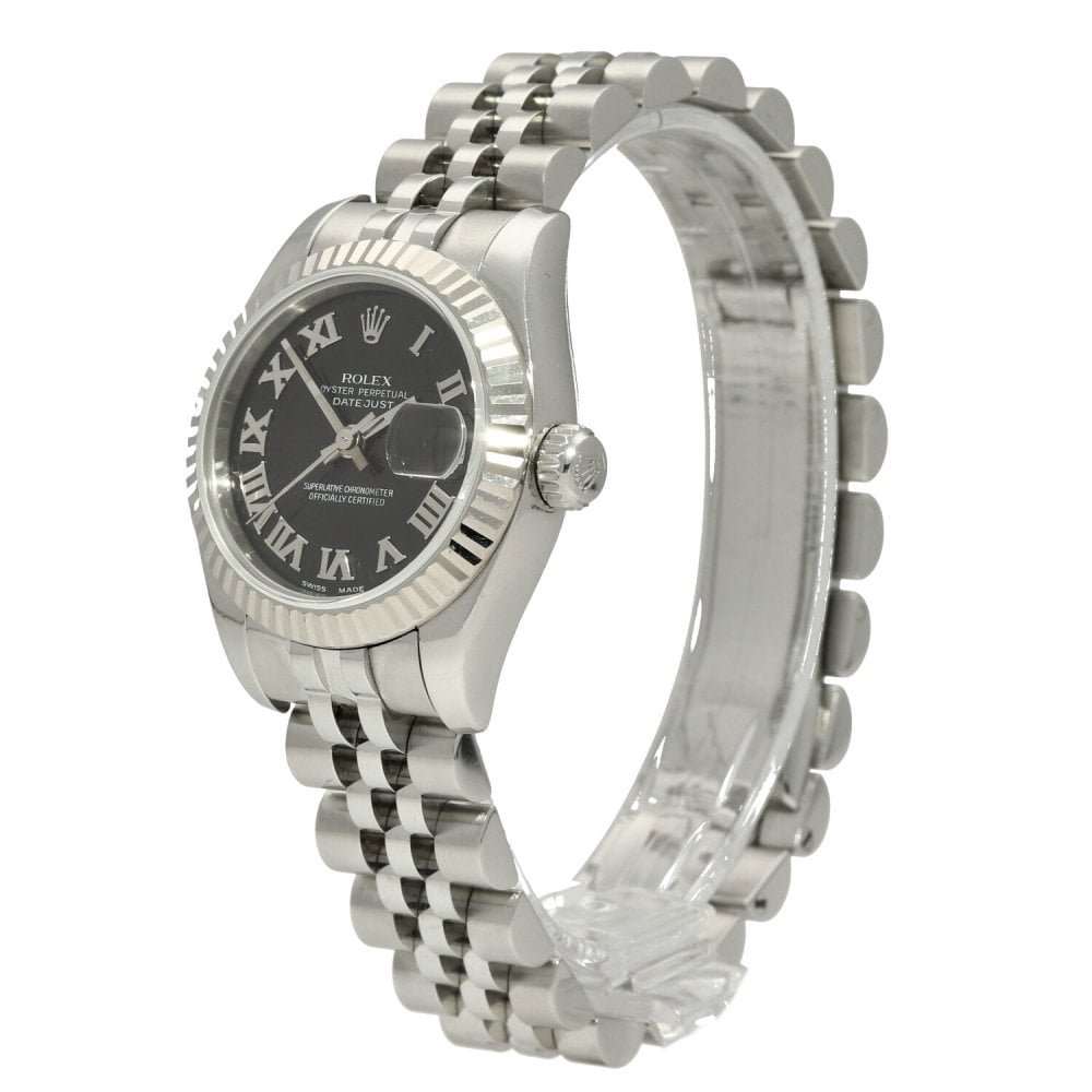 Datejust 179174 - Ladies Watch - Black Dial - 2005