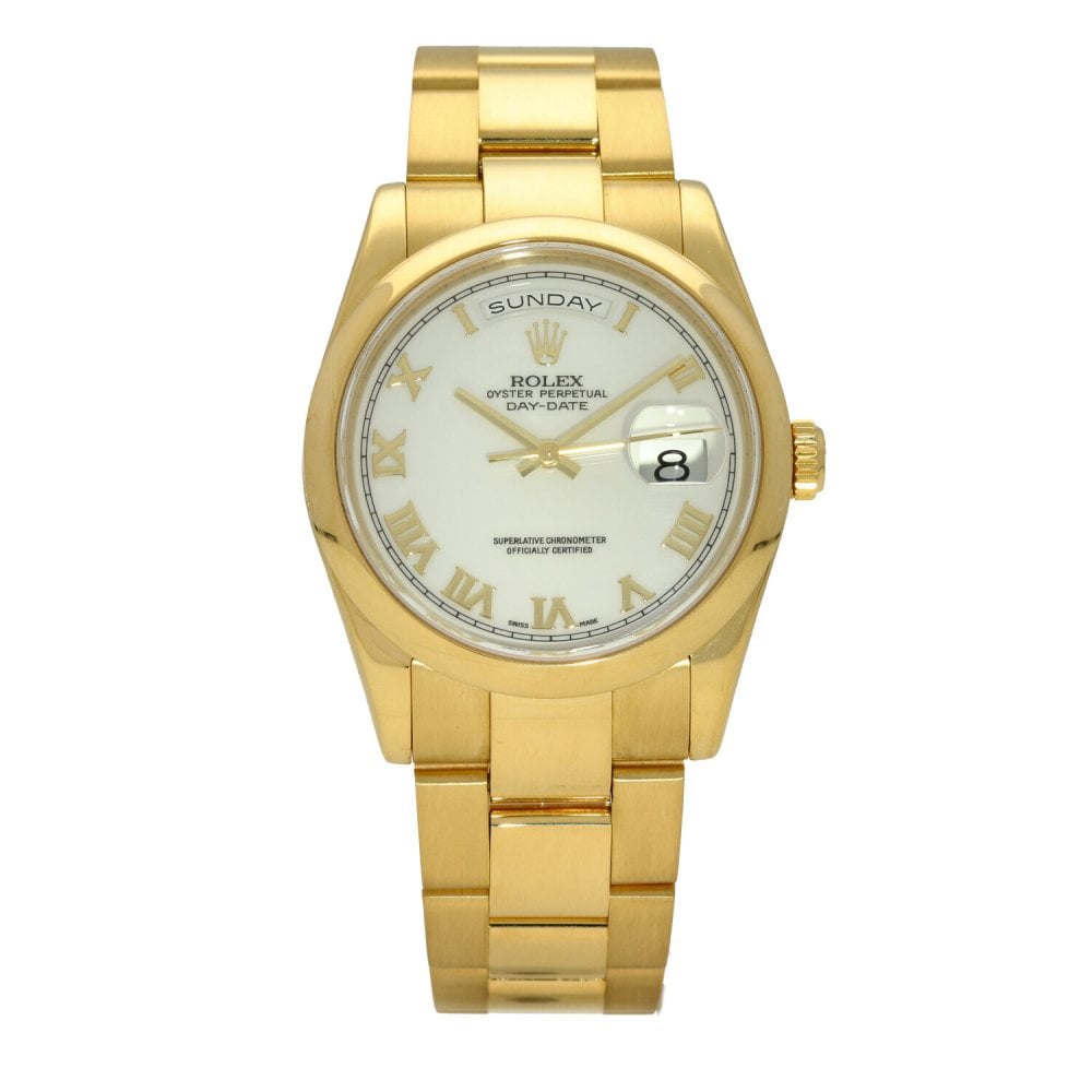 Day-Date 118208 - White Dial - 2001