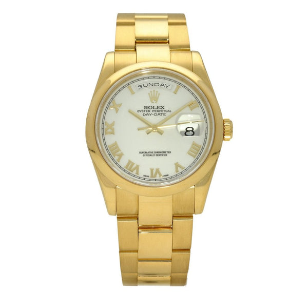 Day-Date 118208 - White Dial - 2001