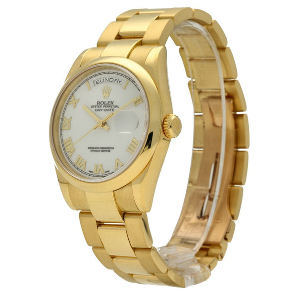 Day-Date 118208 - White Dial - 2001