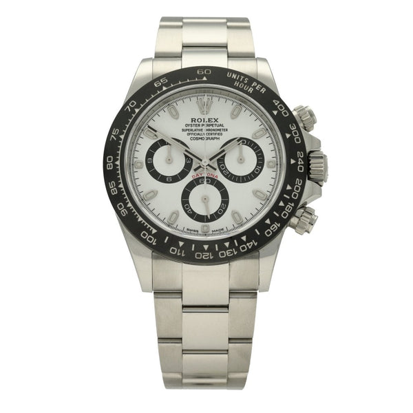 Daytona 116500LN - White Dial - Black Ceramic Bezel - 2018