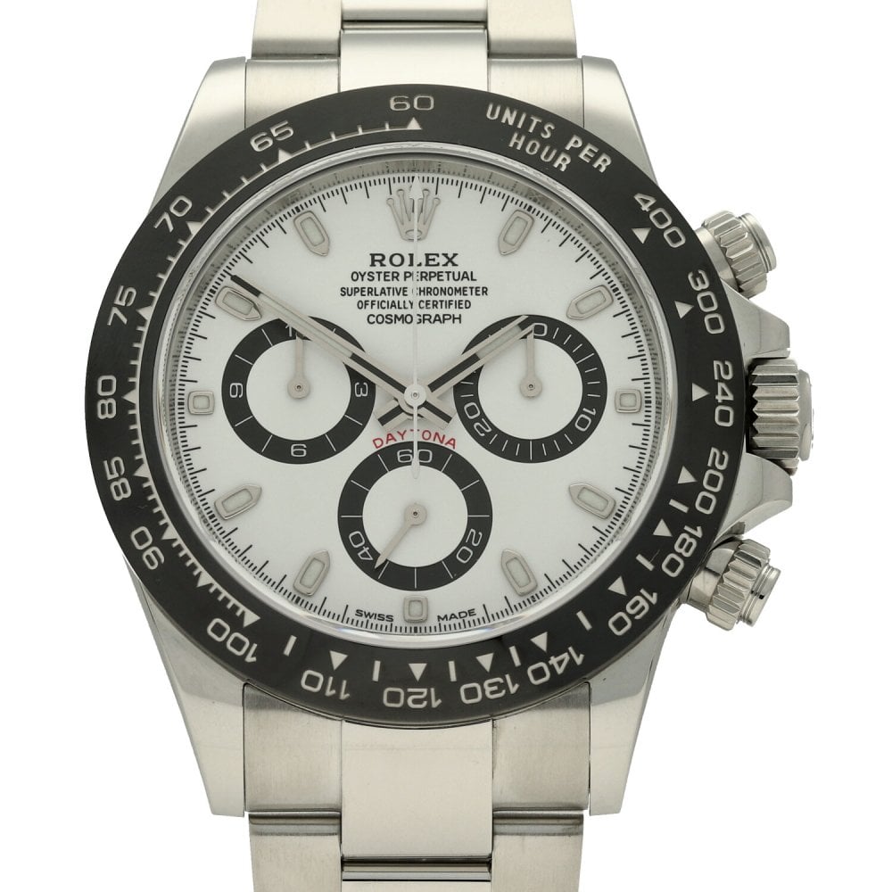 Daytona 116500LN - White Dial - Black Ceramic Bezel - 2018