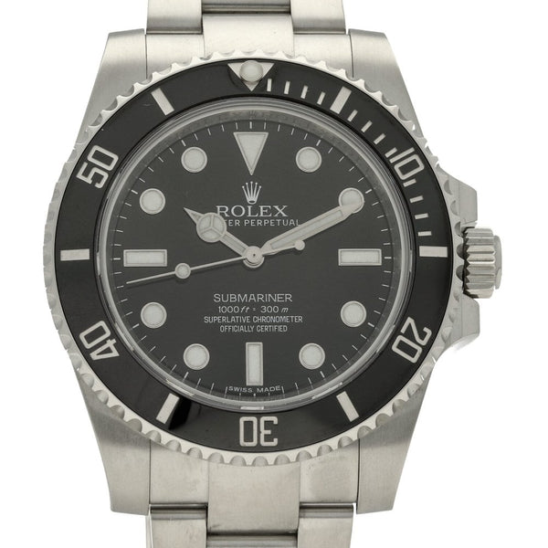 Submariner 114060 - Gents Watch - Black Dial - 2015
