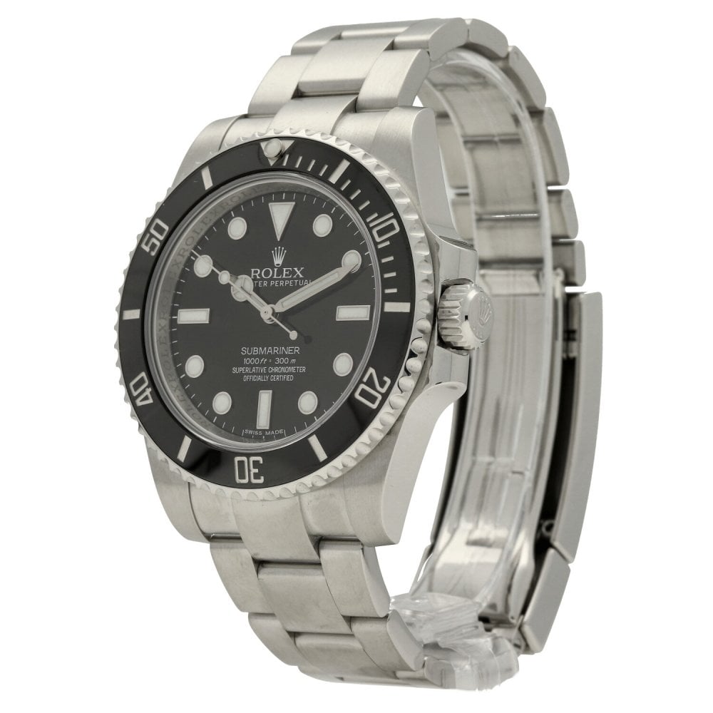 Submariner 114060 - Gents Watch - Black Dial - 2015