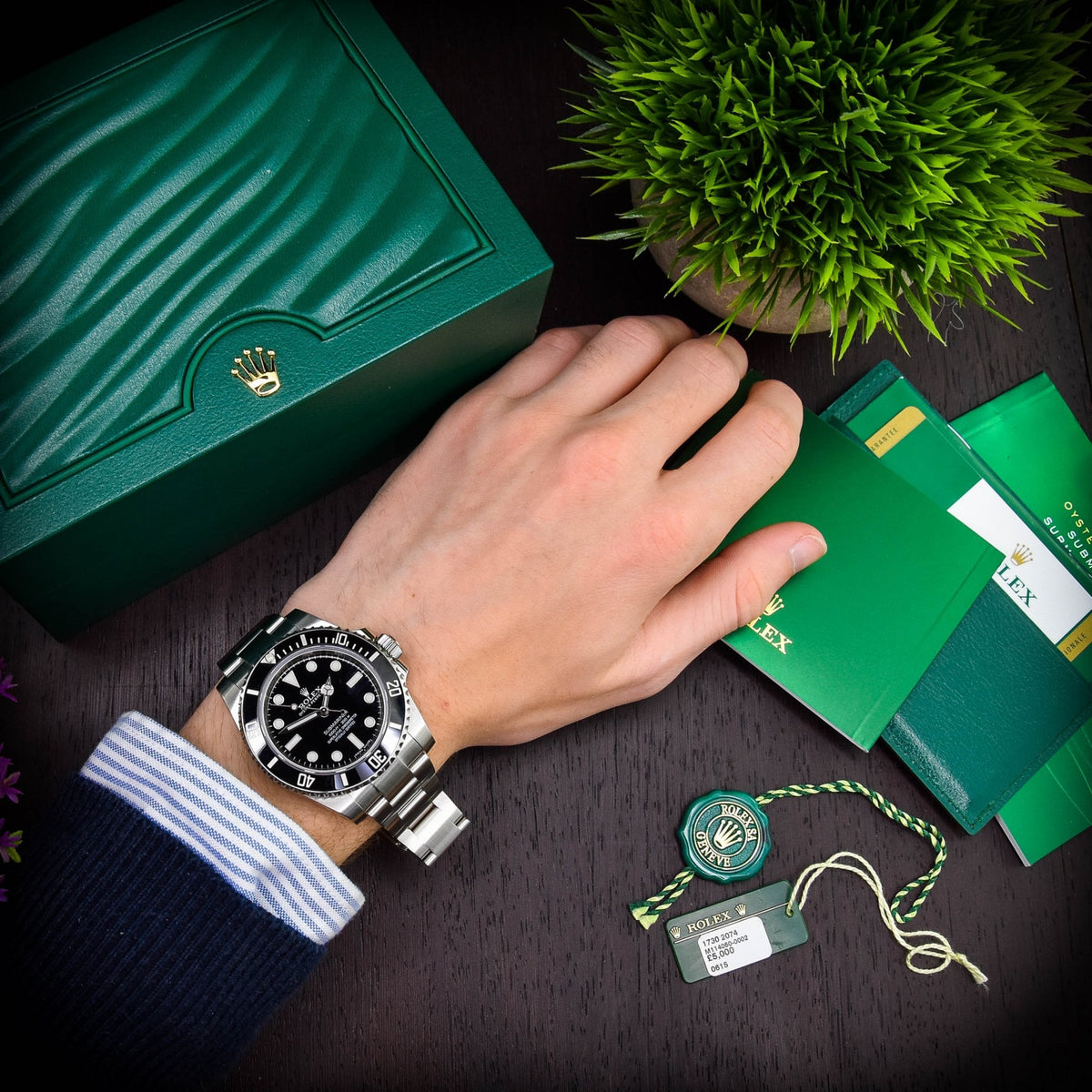 Submariner 114060 - Gents Watch - Black Dial - 2015