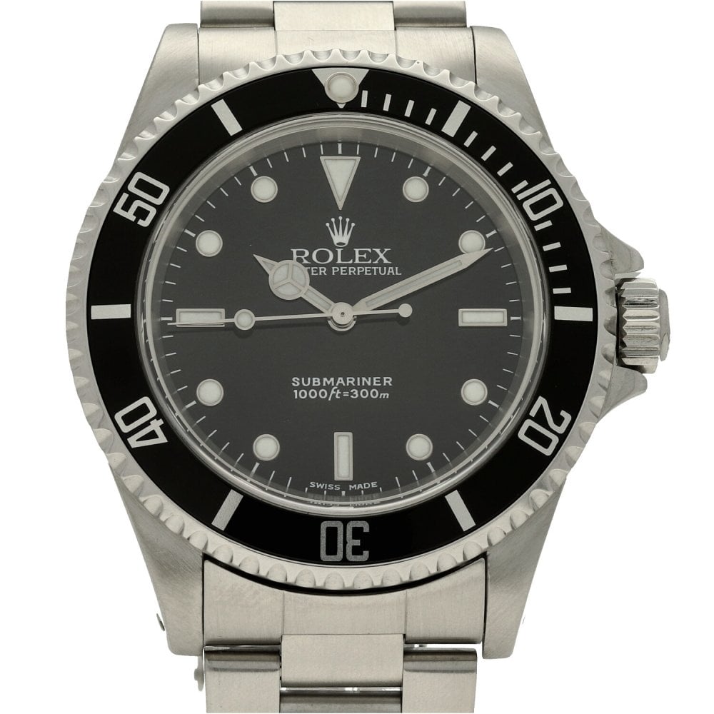 Submariner Non-Date 14060M - Black Dial -  2002