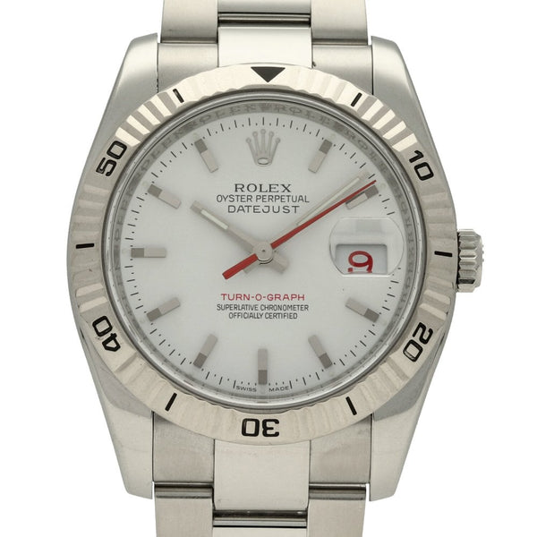 Datejust Turn-O-Graph - Gents Watch - White Dial - 2005