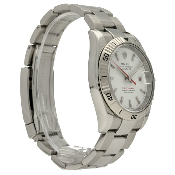 Datejust Turn-O-Graph - Gents Watch - White Dial - 2005