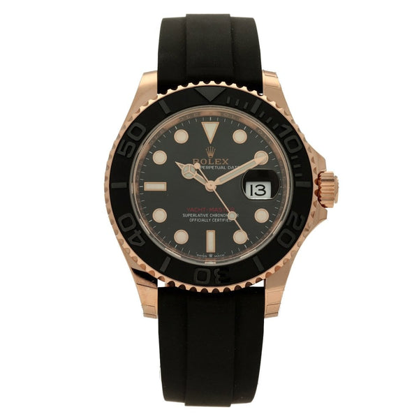 Yacht-Master 126655 - Rose Gold Watch - Black Dial - 2021