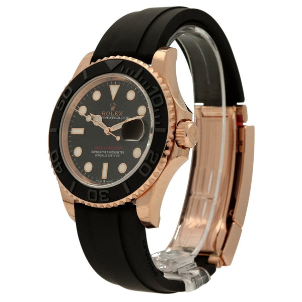 Yacht-Master 126655 - Rose Gold Watch - Black Dial - 2021