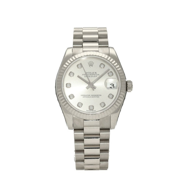 Datejust 178279 - 31mm White Gold Watch - Diamond Dial - 2007