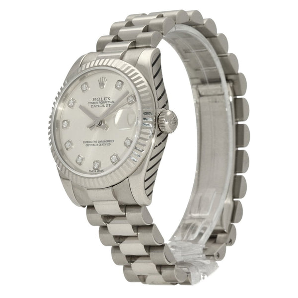 Datejust 178279 - 31mm White Gold Watch - Diamond Dial - 2007