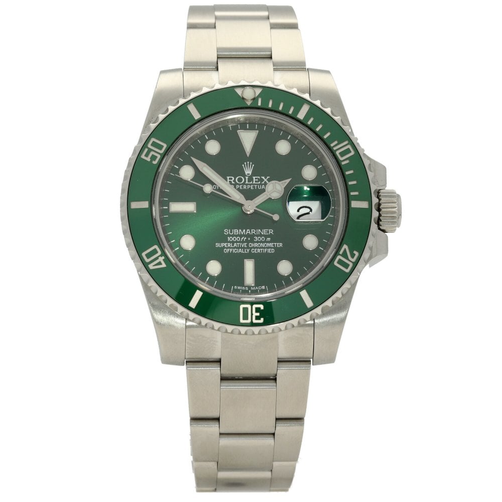 Submariner 116610LV - Green Dial - Hulk - 2010