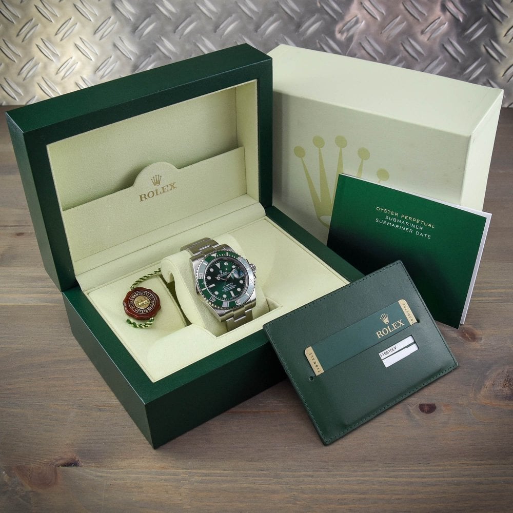 Submariner 116610LV - Green Dial - Hulk - 2010