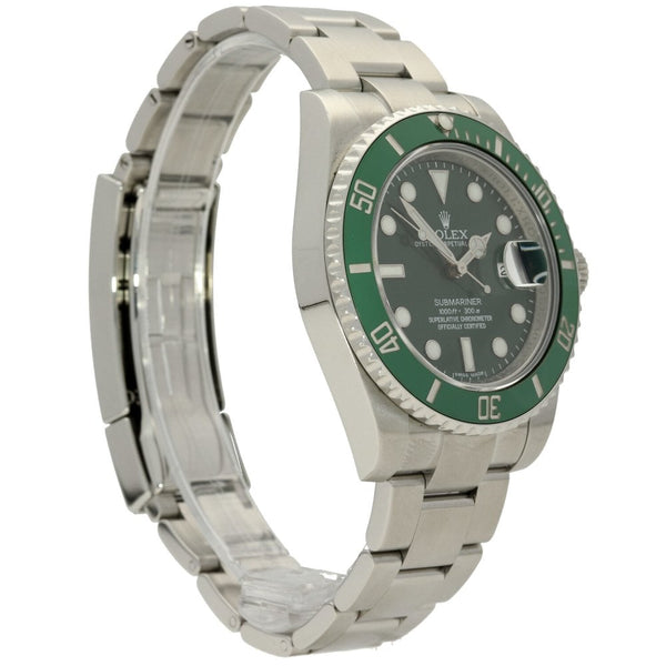 Submariner 116610LV - Green Dial - Hulk - 2010