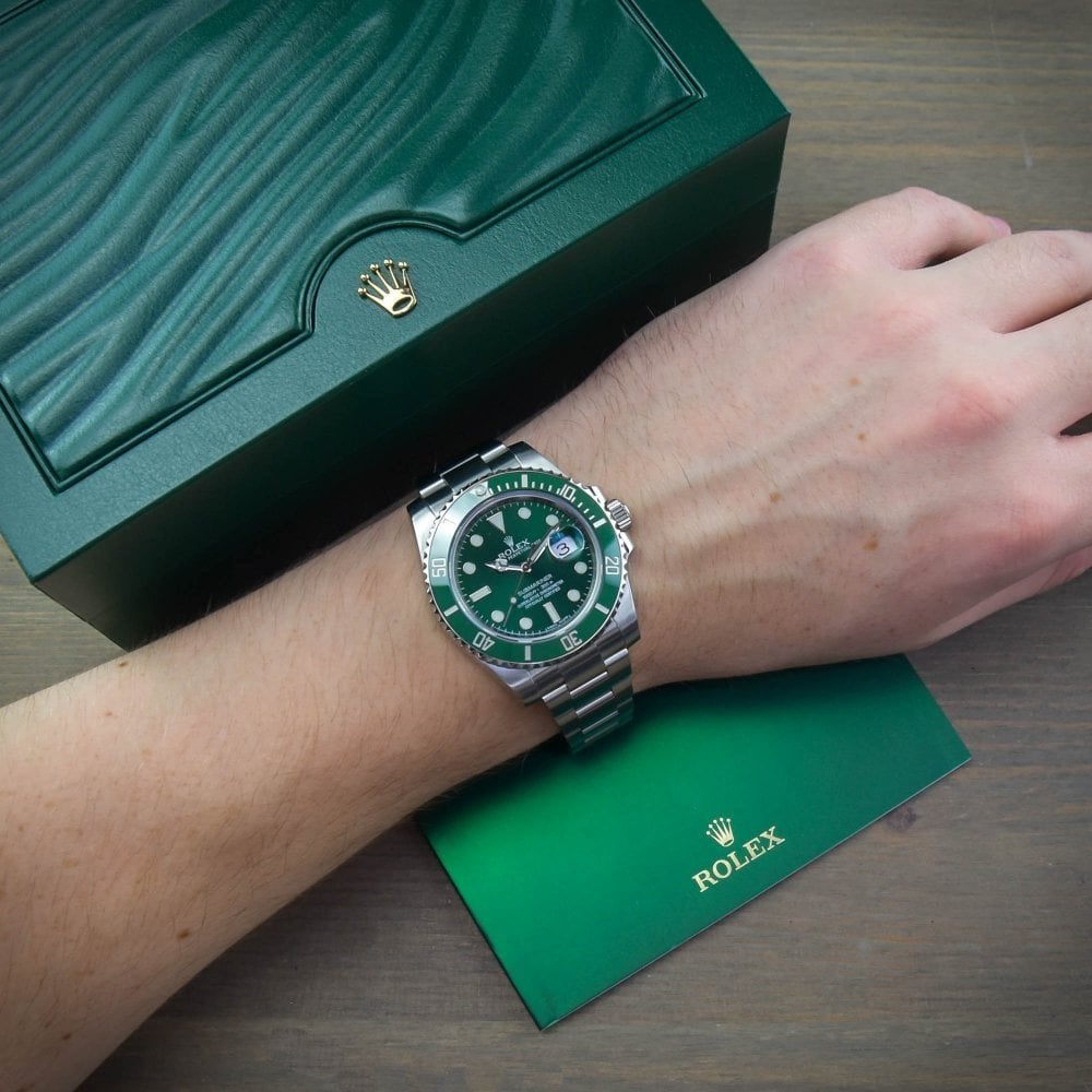 Submariner 116610LV - Green Dial - Hulk - 2010