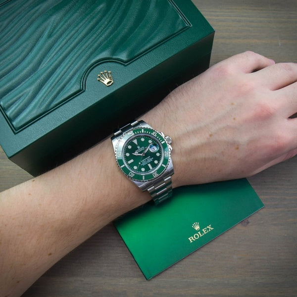 Submariner 116610LV - Green Dial - Hulk - 2010