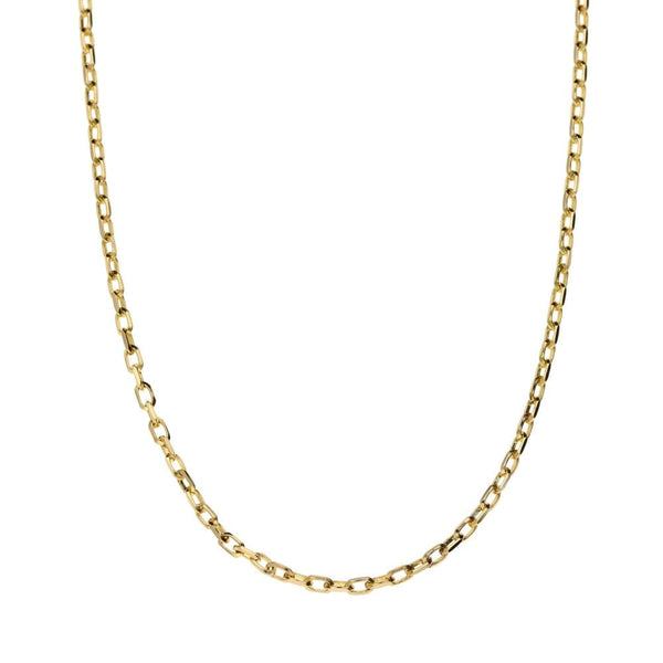 9ct Yellow Gold Belcher Chain Necklace - 24" - 5.00g