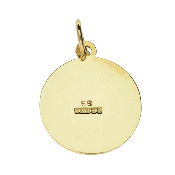 9ct Yellow Gold St Christopher Pendant - 2.70g