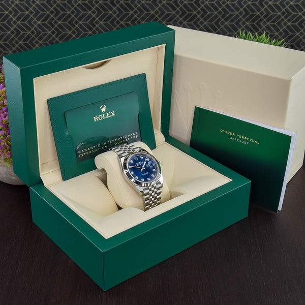 Datejust 41 126334 - Gents Watch - Blue Dial - 2021
