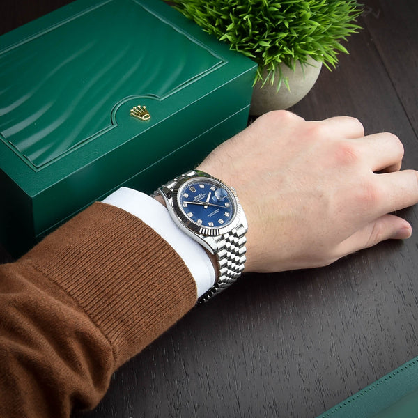 Datejust 41 126334 - Gents Watch - Blue Dial - 2021