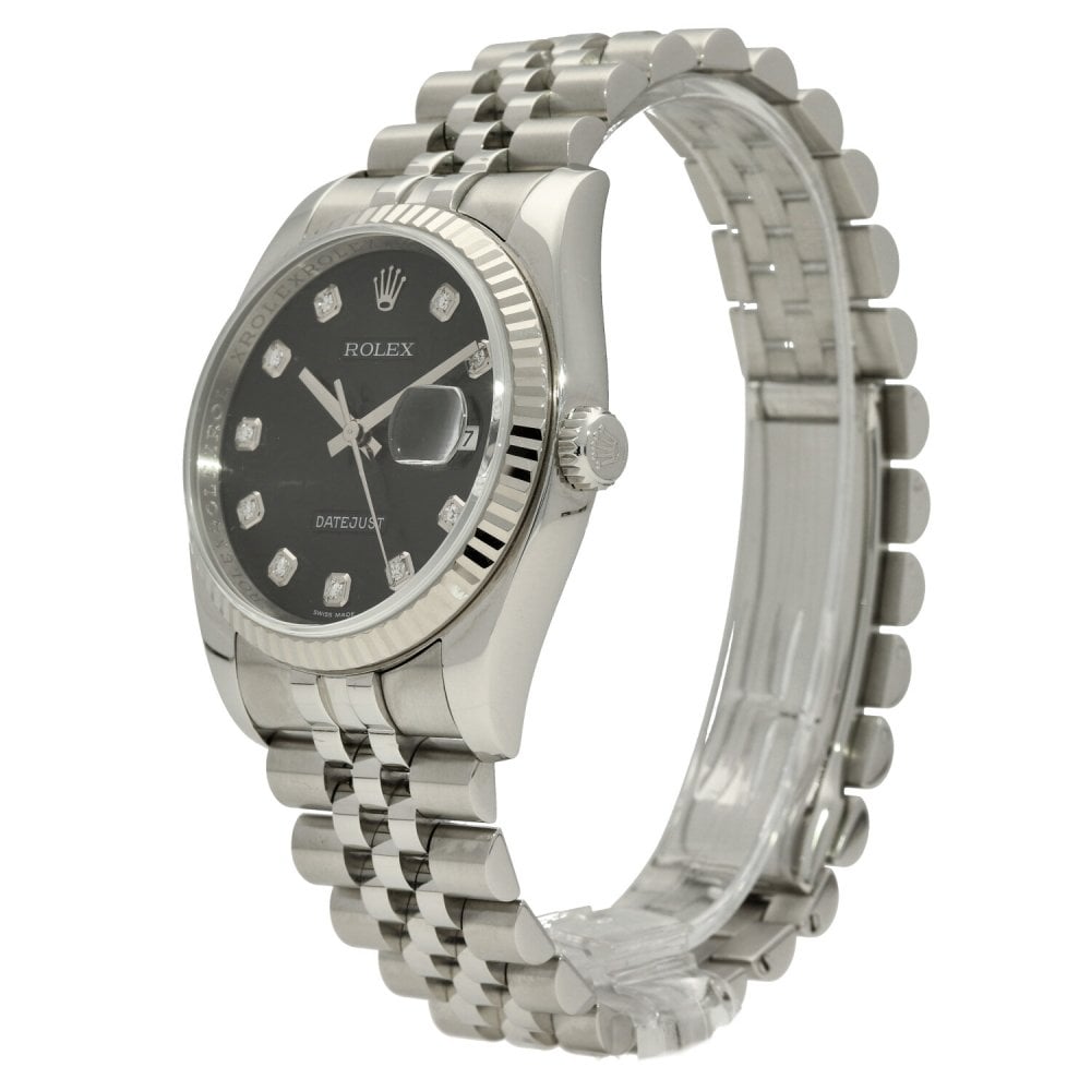 Datejust 116234 - Gents Watch - Black Jubilee Dial - 2011