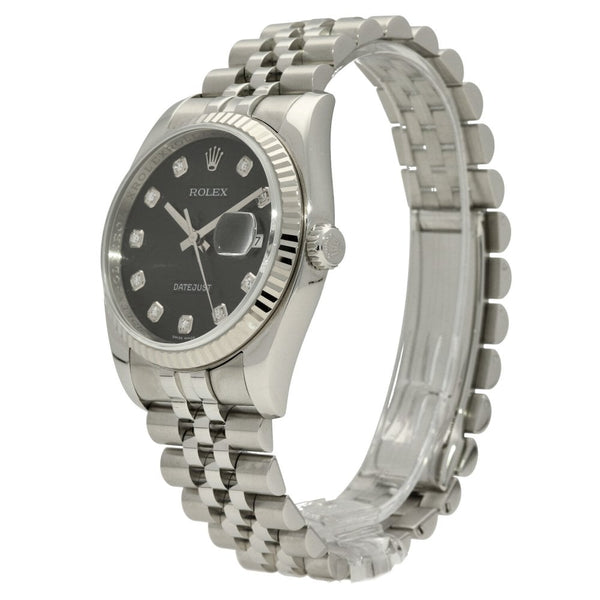 Datejust 116234 - Gents Watch - Black Jubilee Dial - 2011