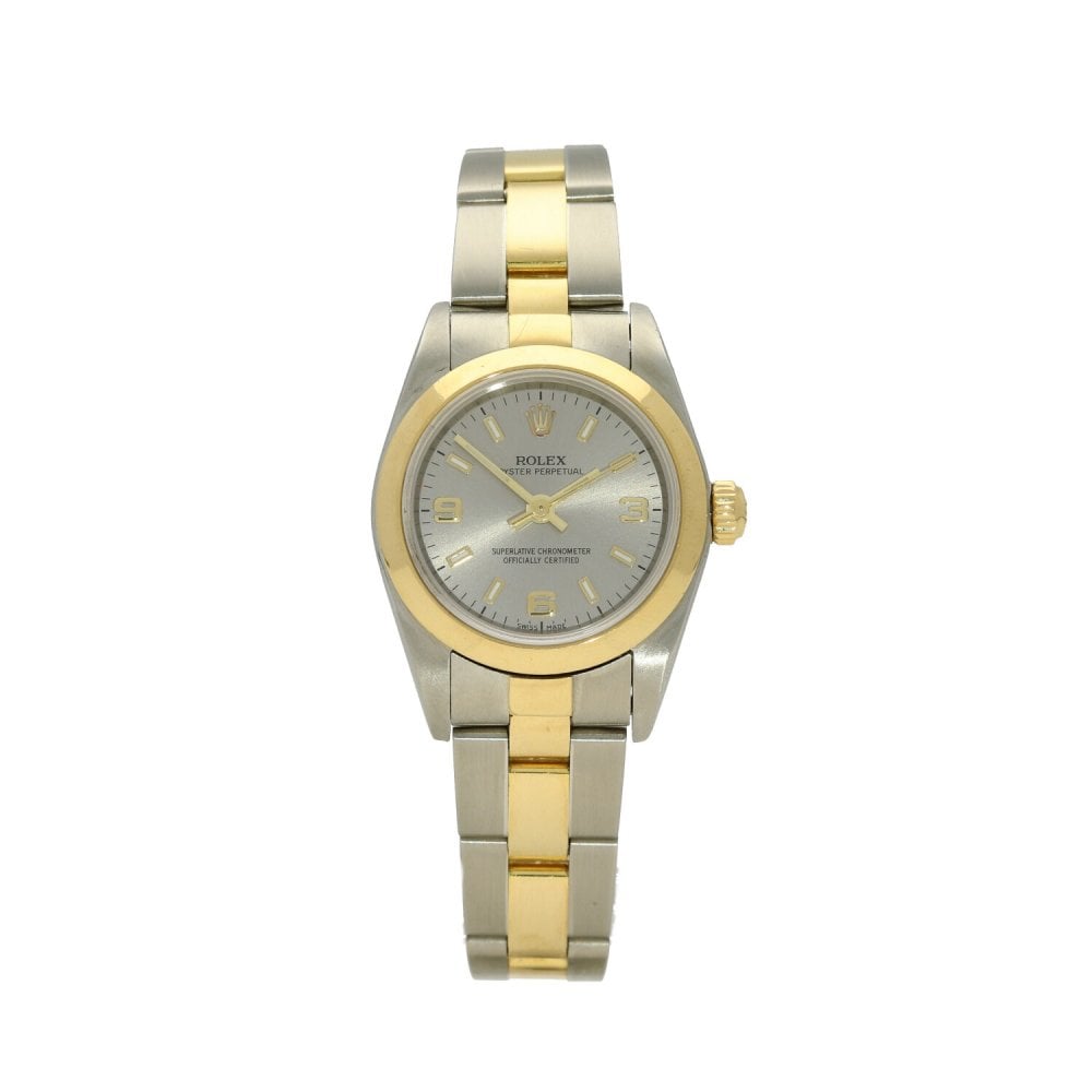 Oyster Perpetual 76183 - Silver Dial - 2004