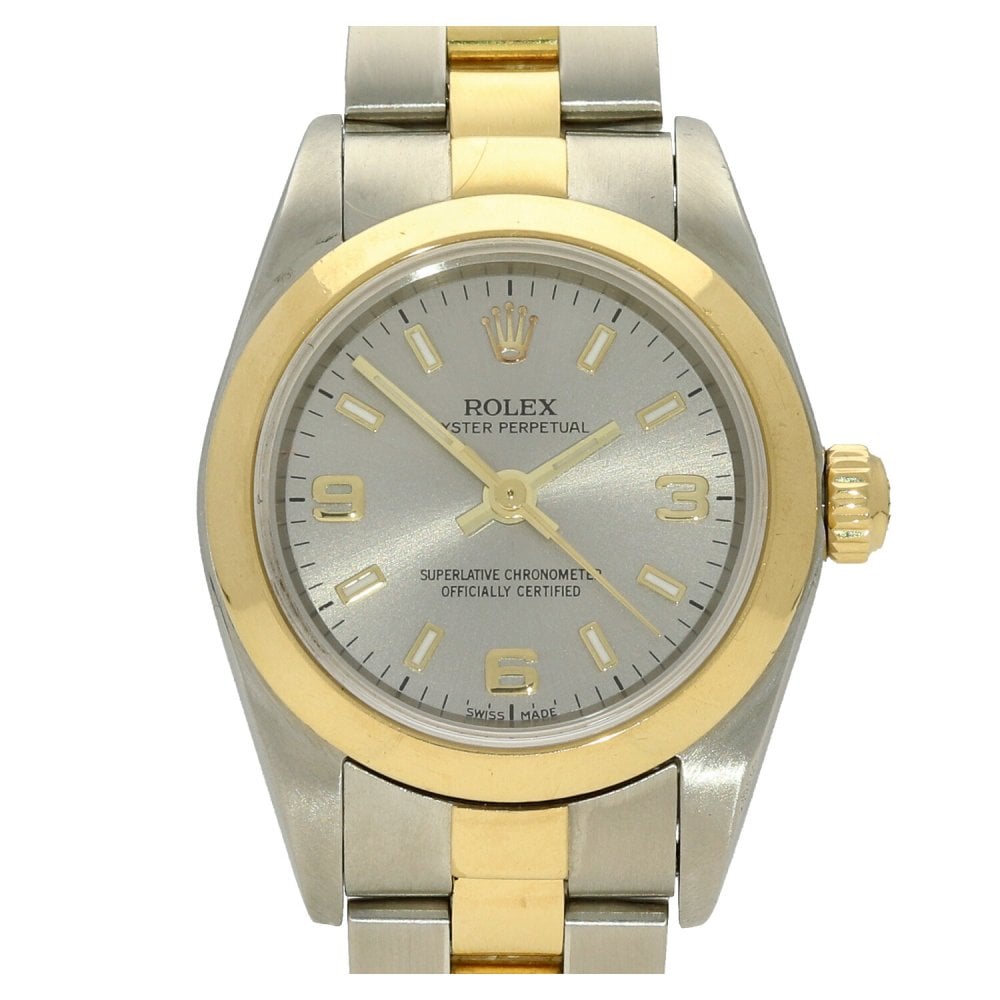Oyster Perpetual 76183 - Silver Dial - 2004