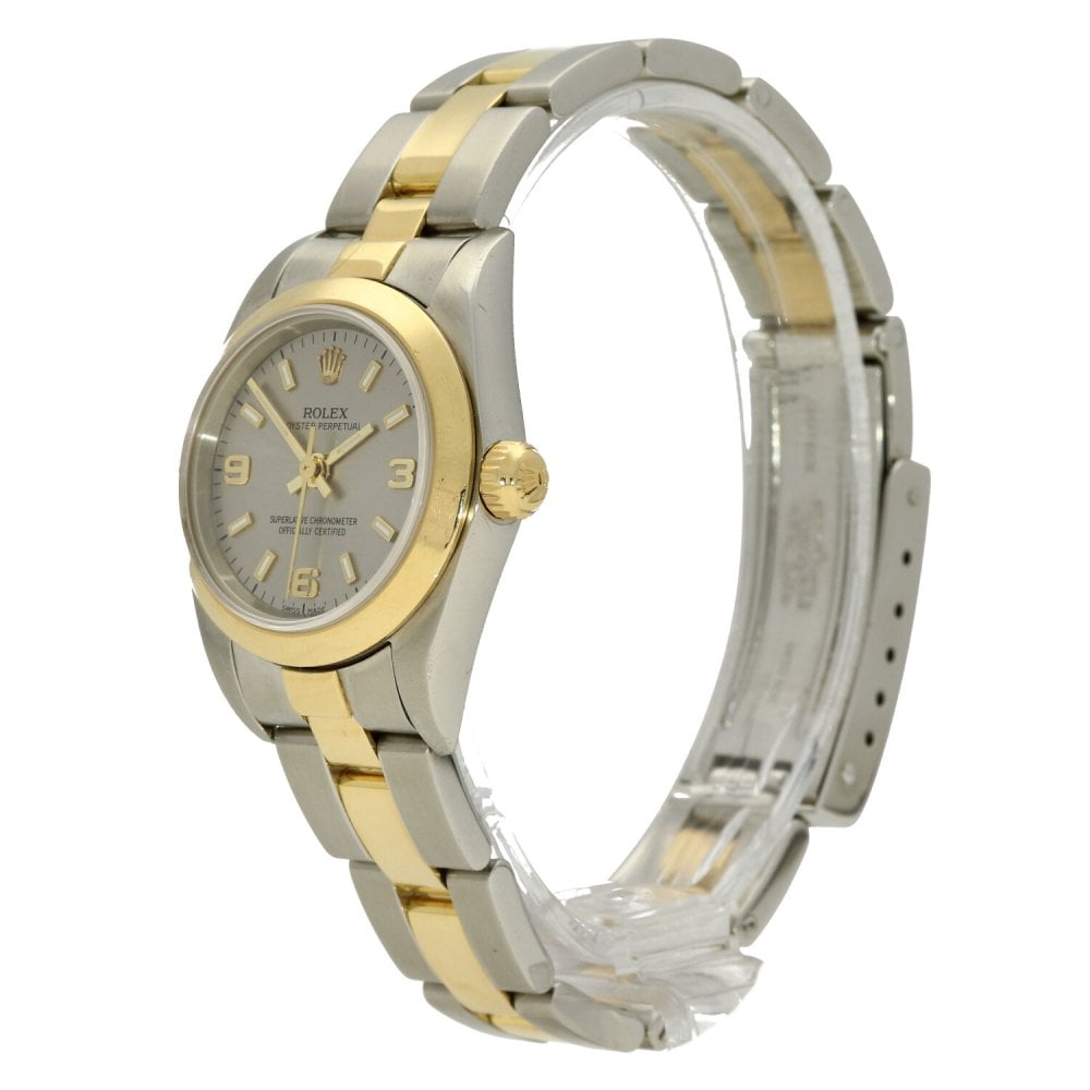 Oyster Perpetual 76183 - Silver Dial - 2004