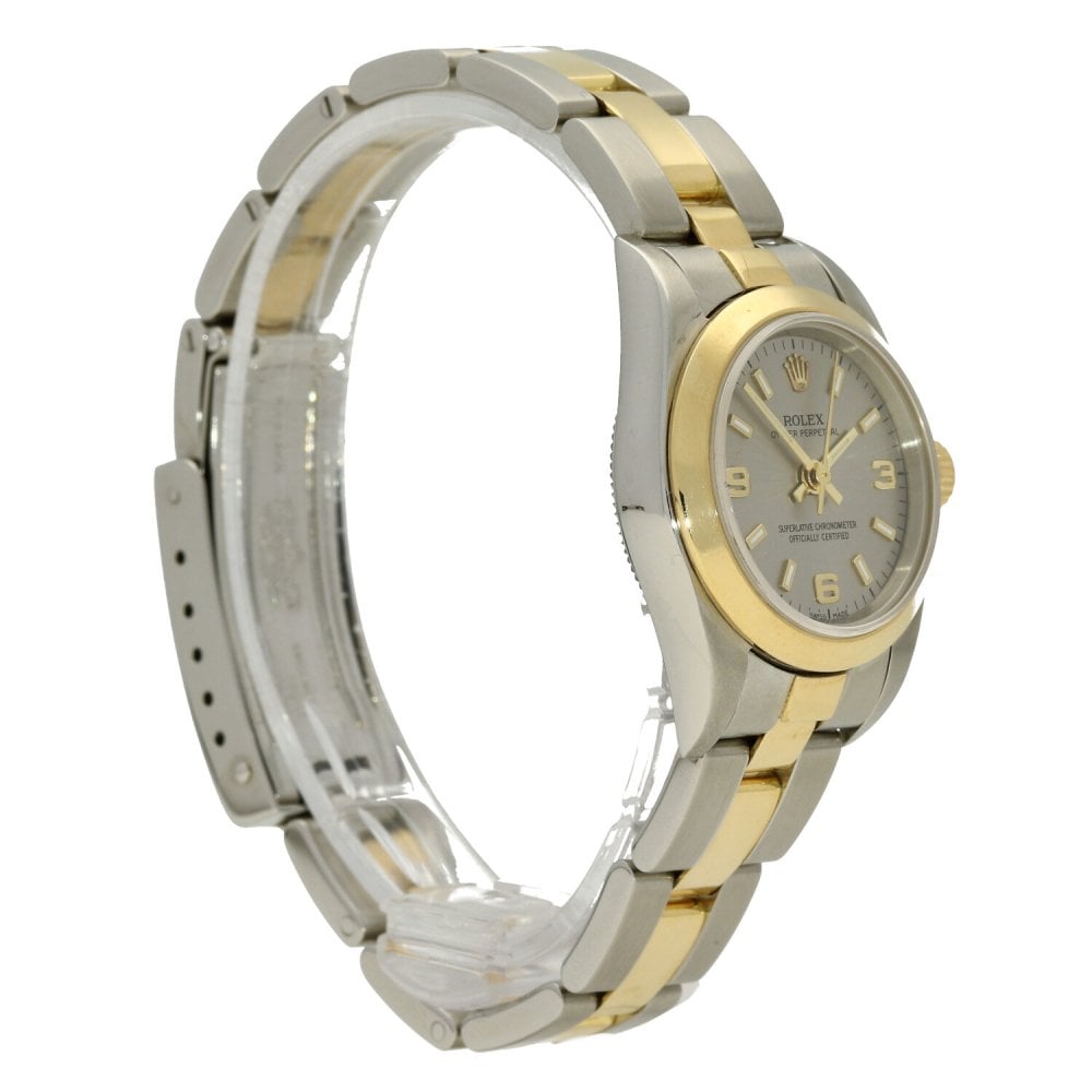 Oyster Perpetual 76183 - Silver Dial - 2004