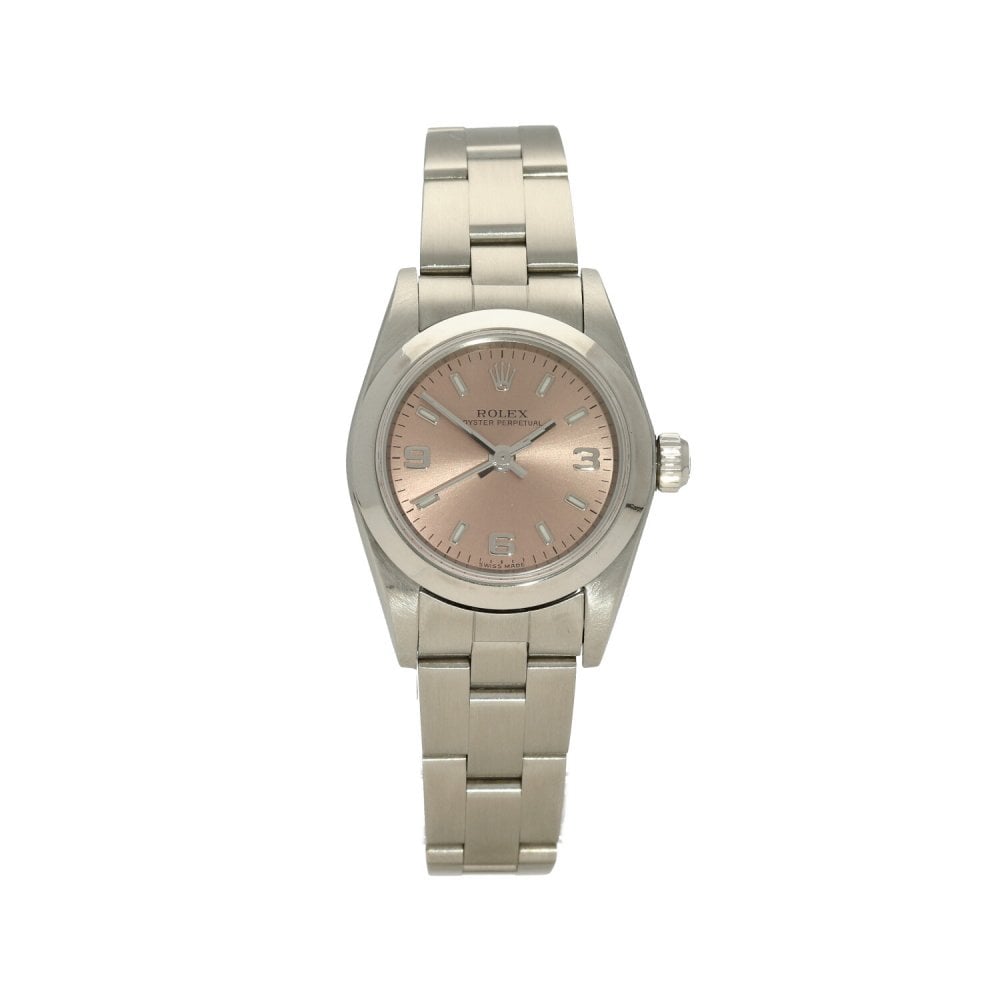 Oyster Perpetual 76080 - Ladies Watch - Copper Dial - 2004
