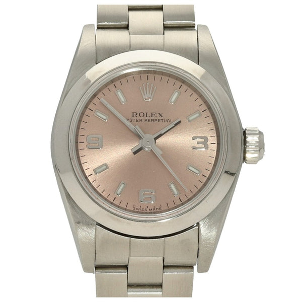 Oyster Perpetual 76080 - Ladies Watch - Copper Dial - 2004