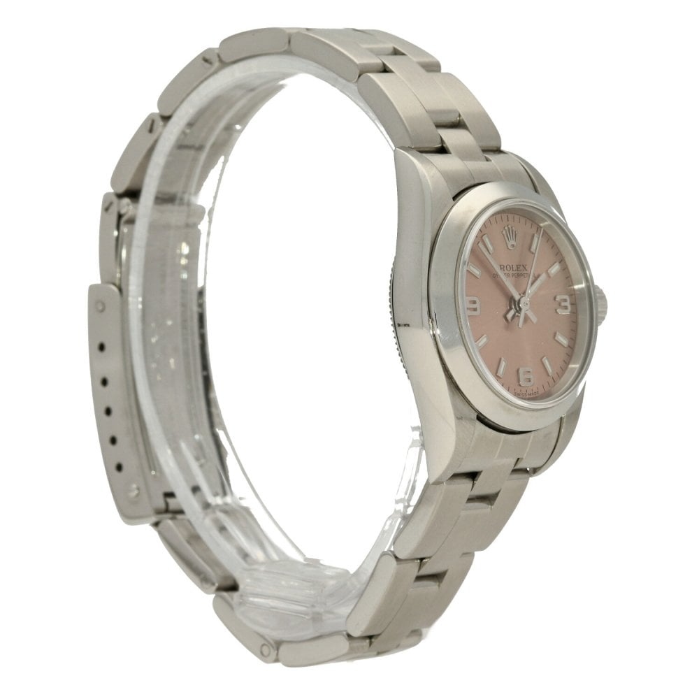 Oyster Perpetual 76080 - Ladies Watch - Copper Dial - 2004