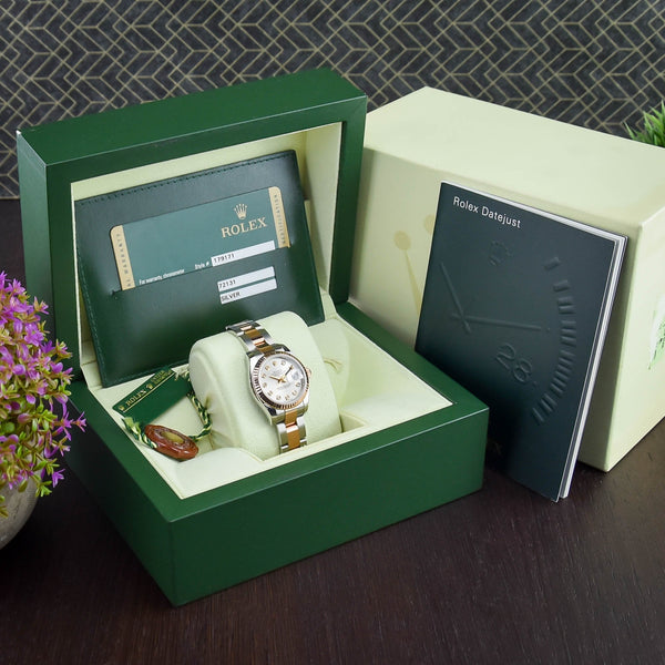 Lady Datejust 179171 - Diamond Dial - Rose Gold & Steel - 2009