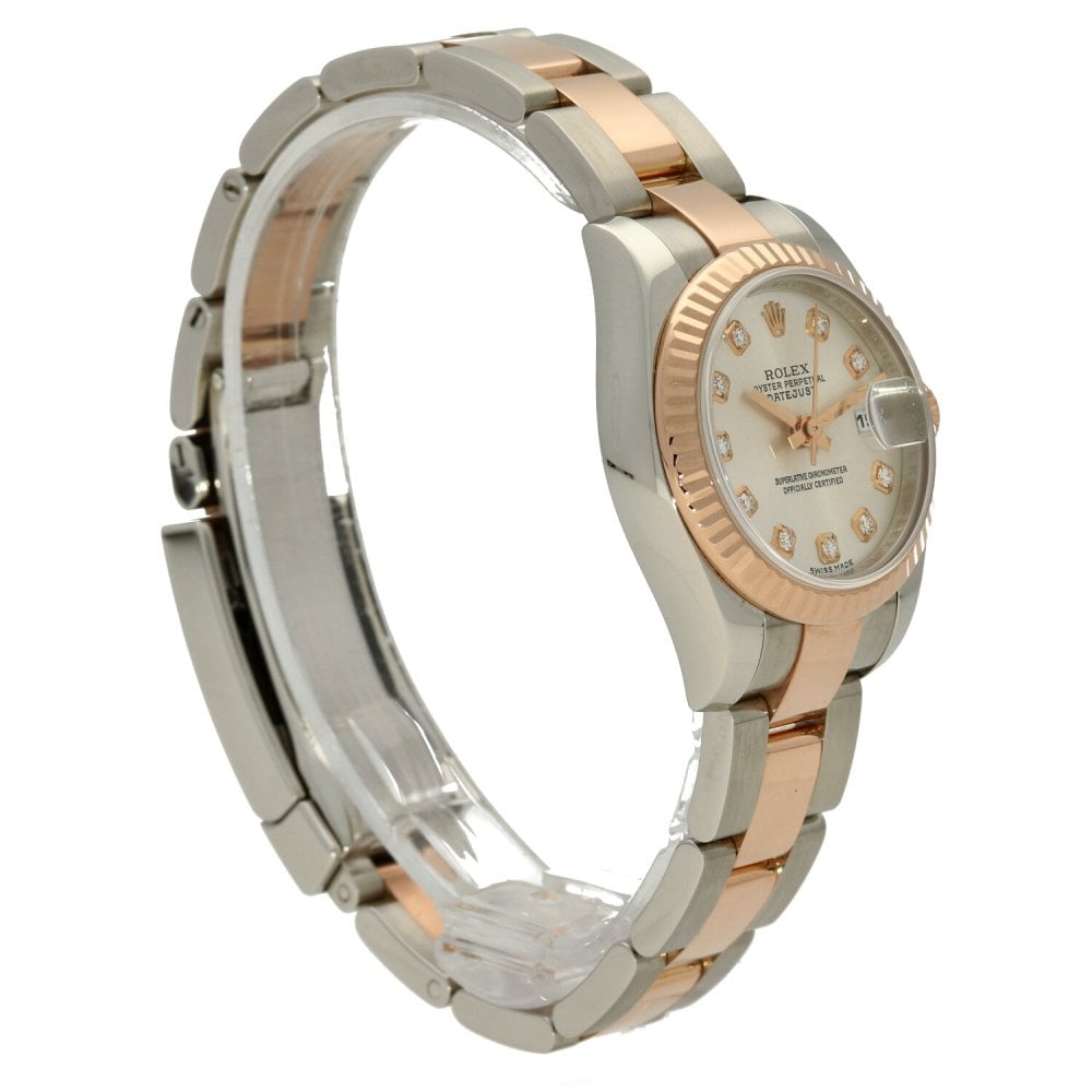 Lady Datejust 179171 - Diamond Dial - Rose Gold & Steel - 2009