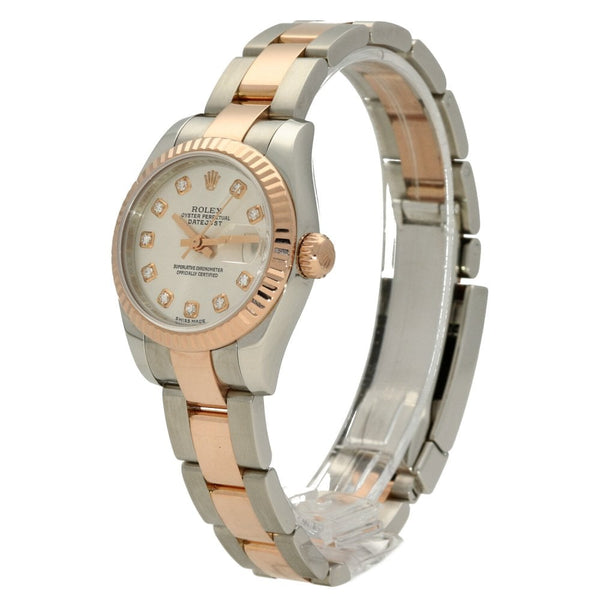 Lady Datejust 179171 - Diamond Dial - Rose Gold & Steel - 2009