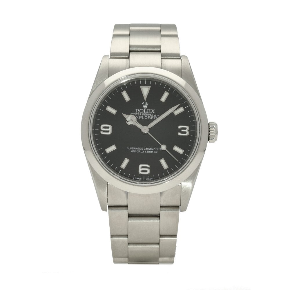 Explorer 114270 - Gents Watch - Black Dial - 2002