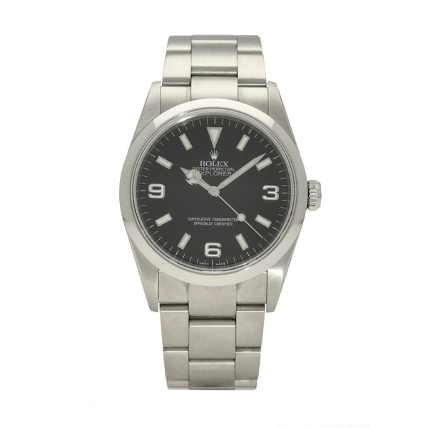 Explorer 114270 - Gents Watch - Black Dial - 2002