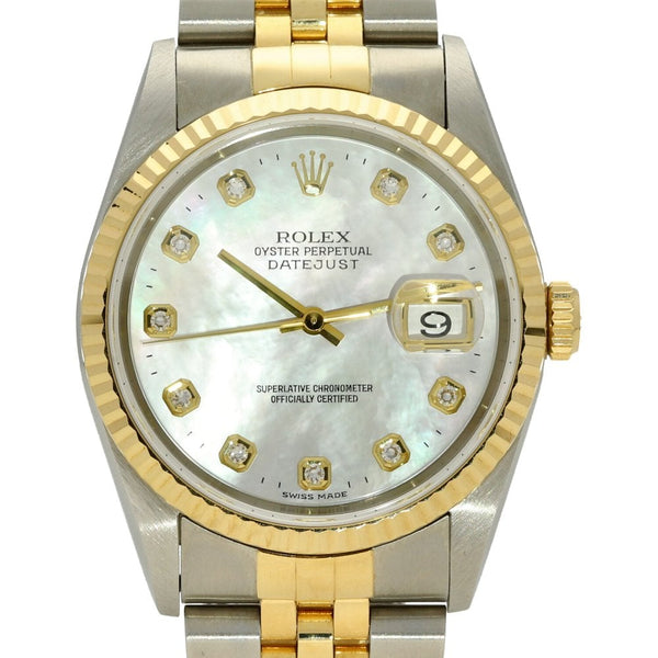 Datejust 16233 - Mother of Pearl Diamond Dial - 1997