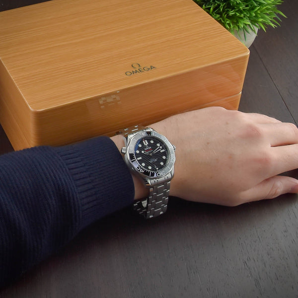 Seamaster 210.30.42.20.01.001 - Black Wave Dial - 2021