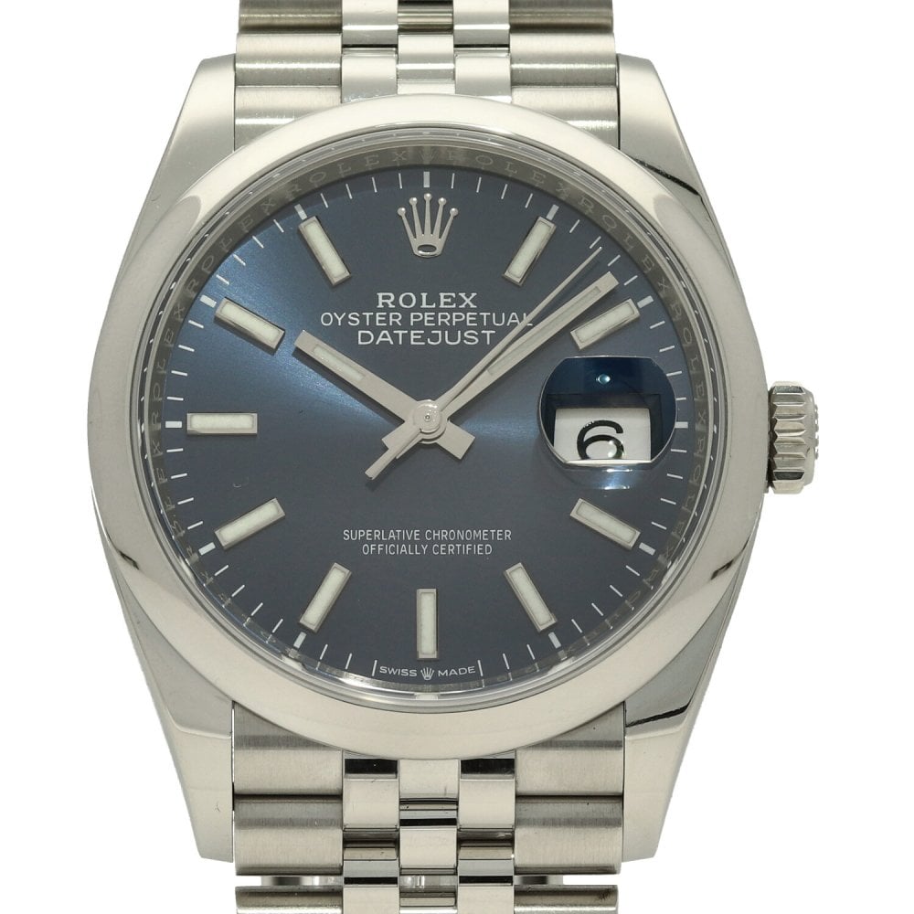 Datejust 36 126200 - Gents Watch - Blue Dial - 2019
