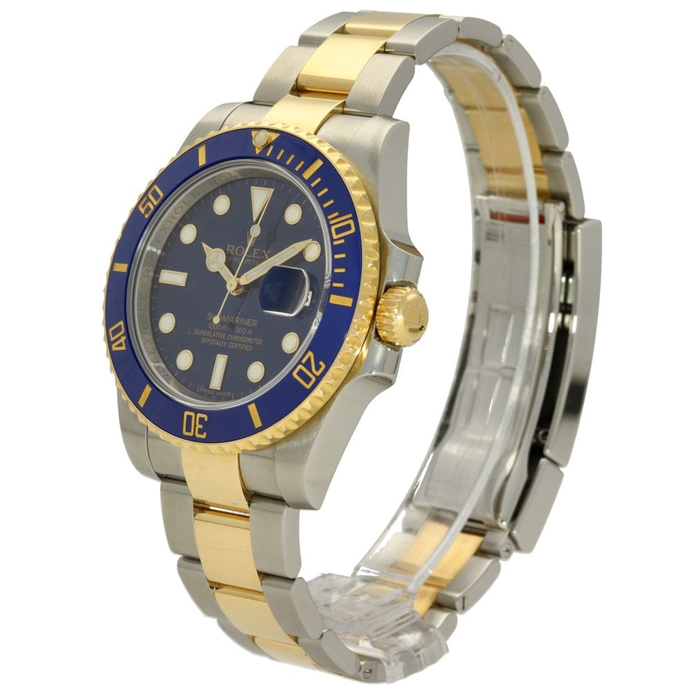 Submariner 116613LB - Blue Features - 2015