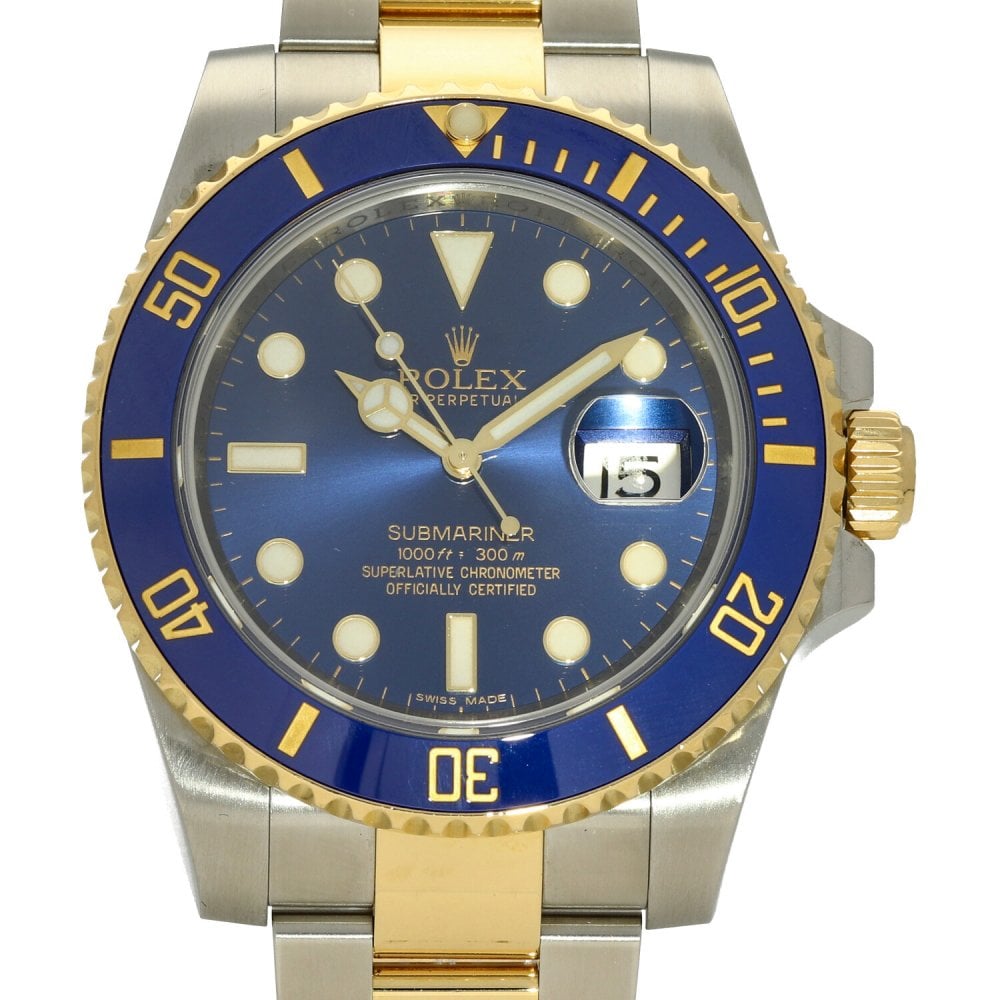 Submariner 116613LB - Blue Features - 2015