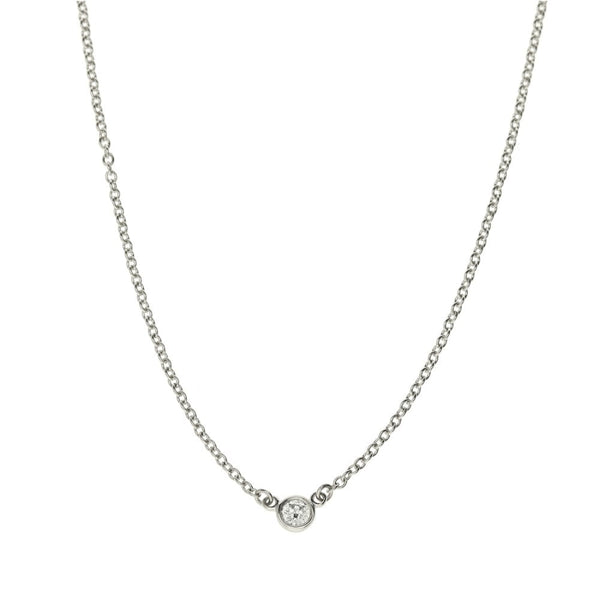 Diamond By The Yard Pendant & Chain - 0.06ct