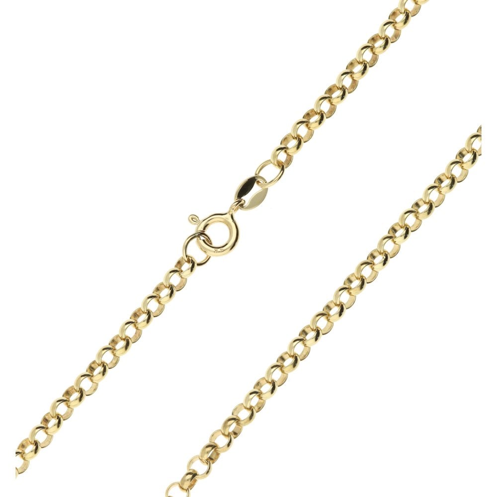9ct Gold 24" Round Belcher Chain